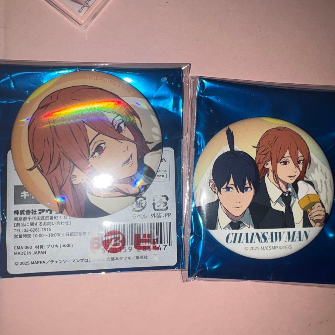 天使の悪魔　チェンソーマン ビックカメラ キャラバッジコレクション オーロラ