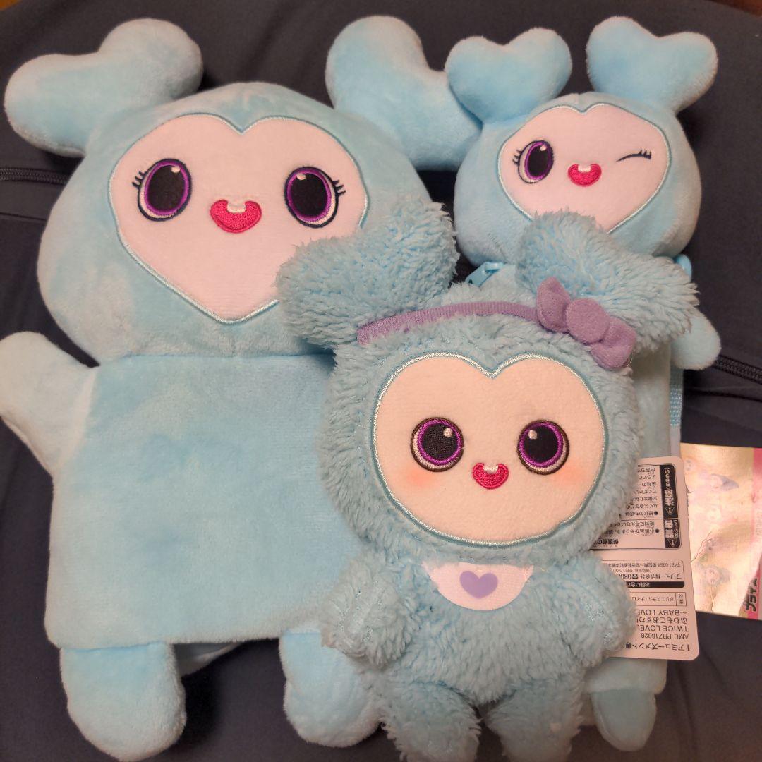 TWICE GIGO限定 ふわもこぬいぐるみ パペット のびふにゃ ナヨン