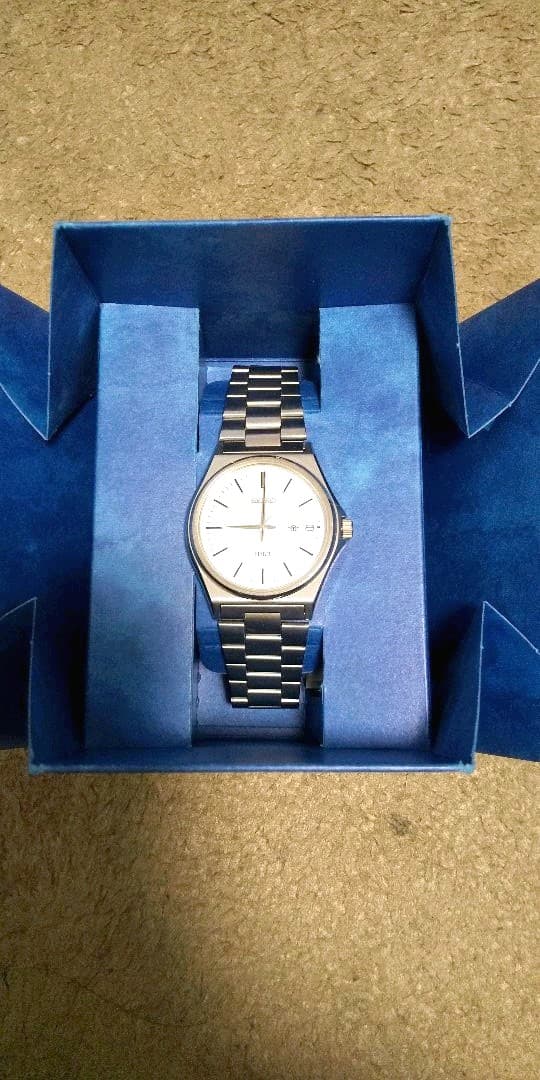 SEIKO クォーツ 7N48 メンズ 腕時計 21㎝ 新品