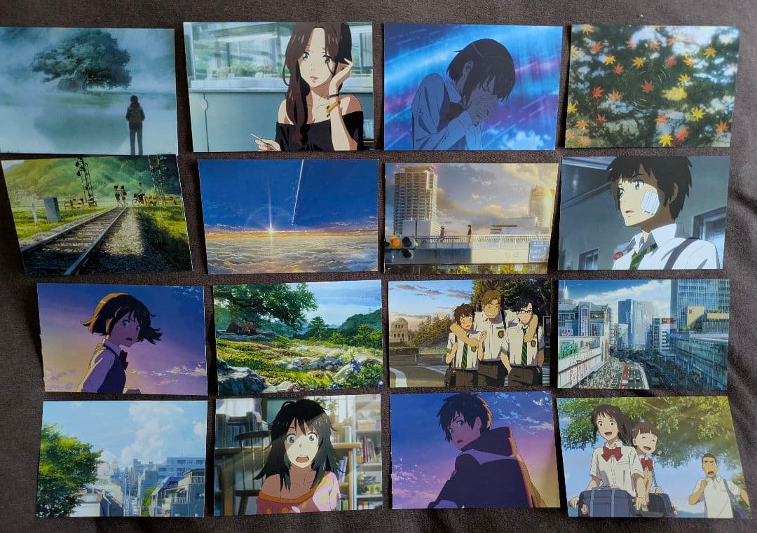 君の名は ポストカード16枚セット未使用