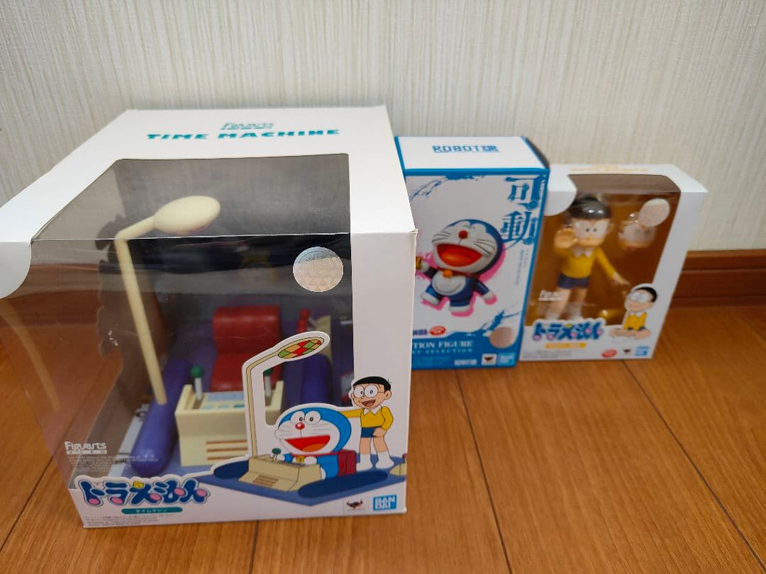 フィギュアーツZERO タイムマシン ドラえもん のび太ドラえもん;没有明显的损伤或污渍
