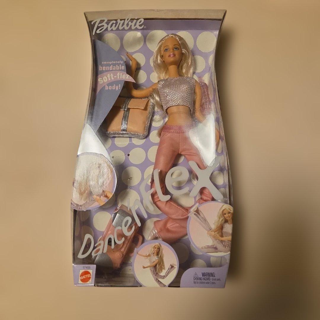 Barbie Dance n' Flex 人形本体有些许损伤或污渍