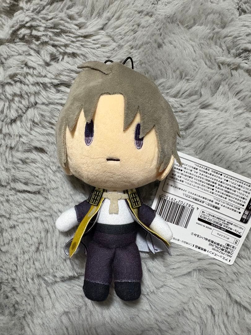 刀剣乱舞ゴム紐付き御伴散歩ぬいぐるみ3 へし切長谷部