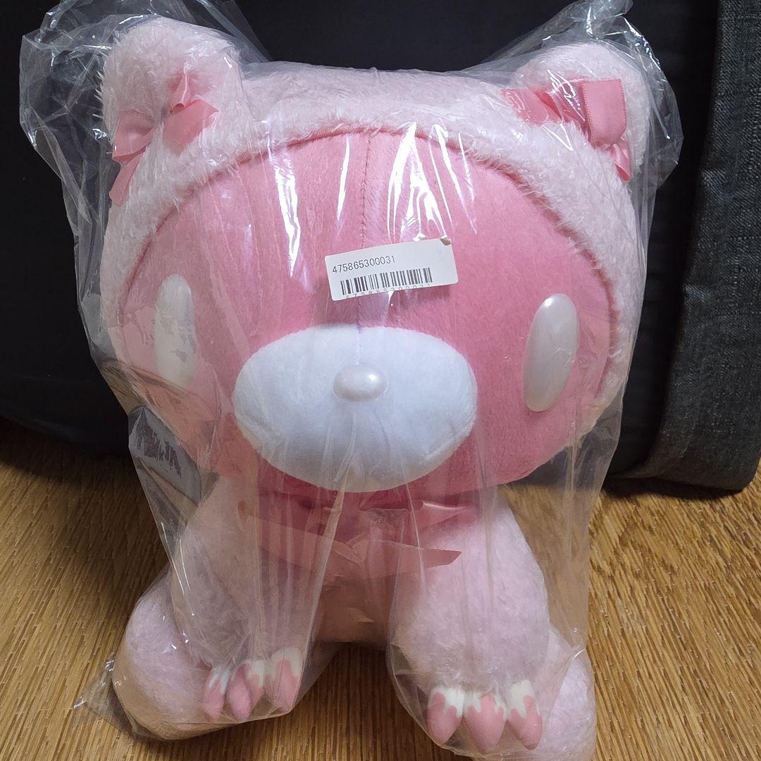 チャックスGP いたずらぐまのグルーミーぬいぐるみ ピンク 新品