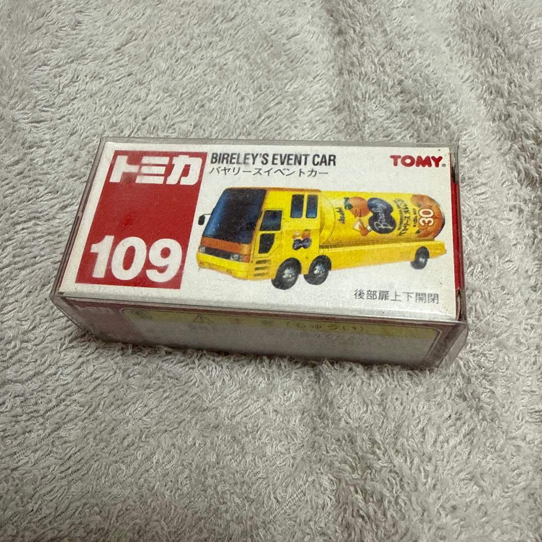 希少！TOMY製！トミカ No.109 バヤリースイベントカーTOMICA;未使用