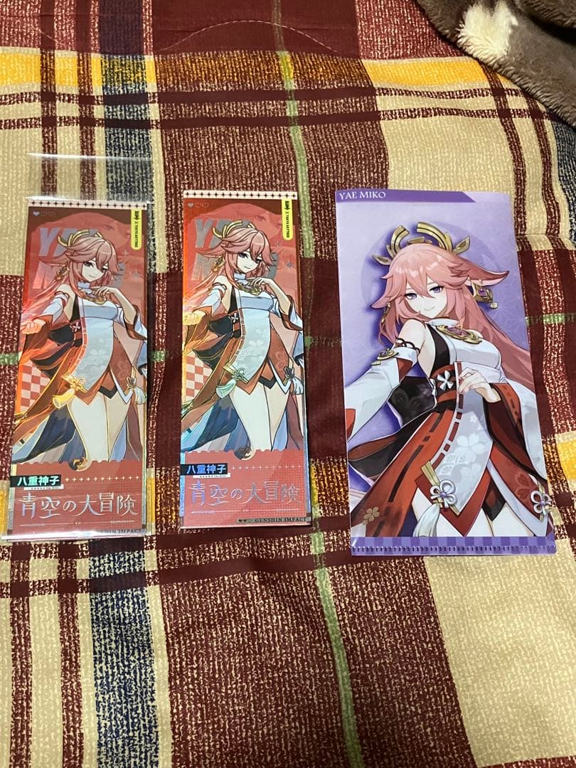八重神子　グッズ3点セット