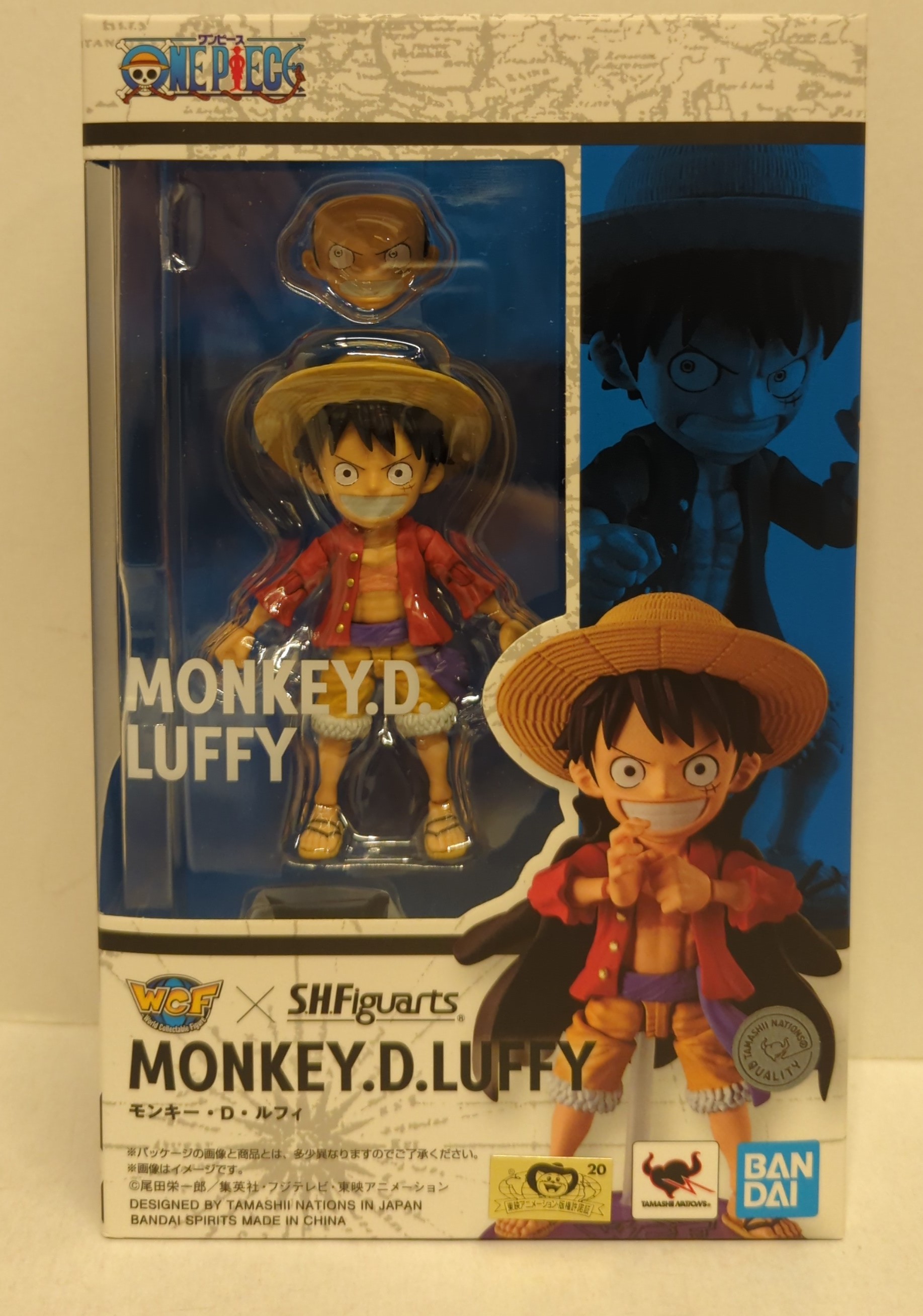 バンダイ S.H.Figuarts ワールドコレクタブルフィギュア×S.H.フィギュアーツ モンキー・D・ルフィ