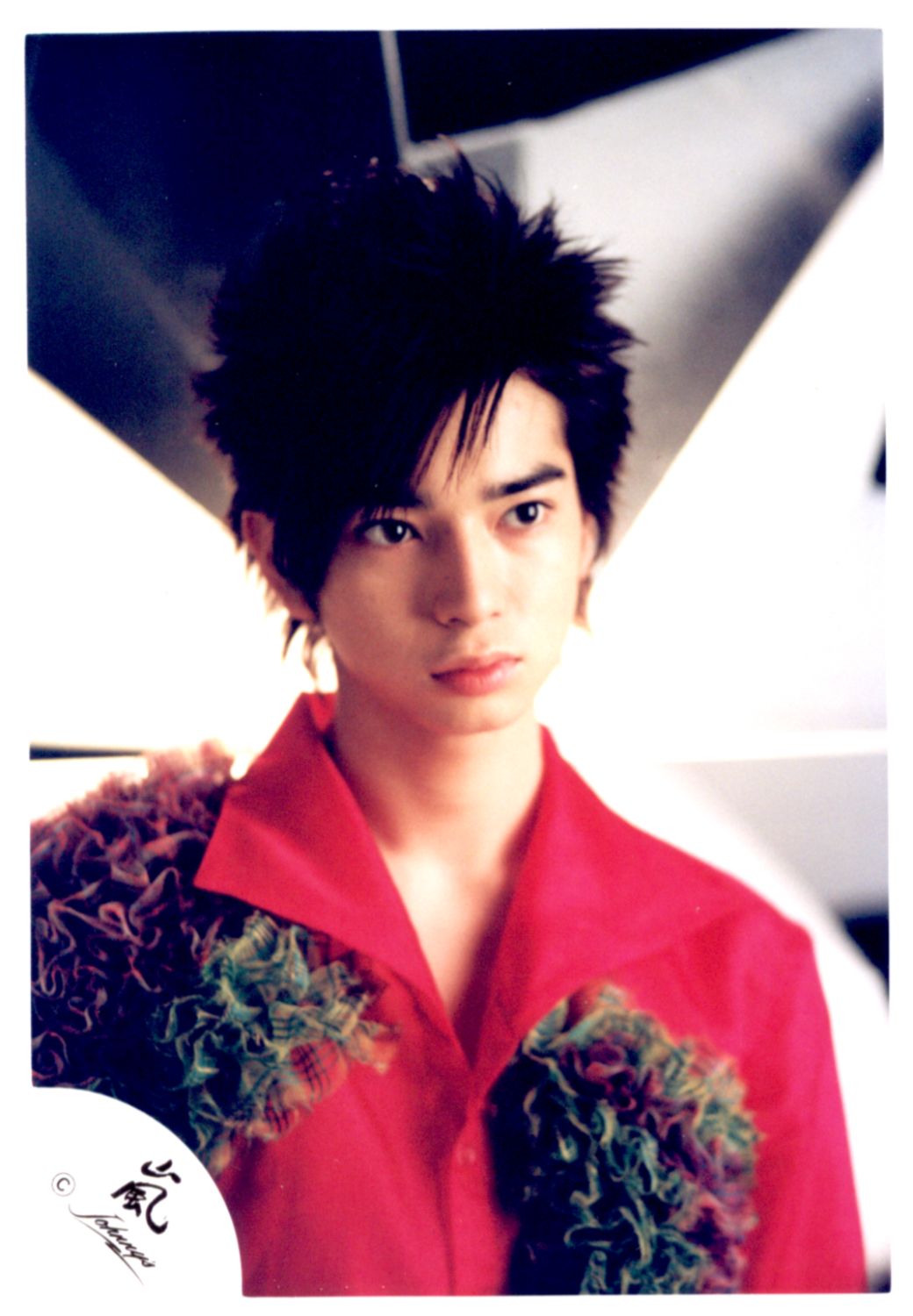 嵐 01年 嵐が春の嵐を呼ぶ 松本潤 公式写真 *1枚