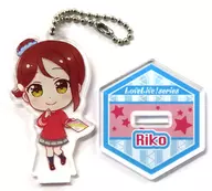 桜内梨子 「セガコラボカフェ ラブライブ!スクフェスシリーズ 2020 スタンド付きアクリルキーホルダー(Aqours/Saint Snow パーカーデフォルメ)」