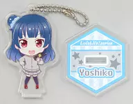 津島善子 「セガコラボカフェ ラブライブ!スクフェスシリーズ 2020 スタンド付きアクリルキーホルダー(Aqours/Saint Snow パーカーデフォルメ)」