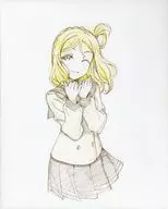 小原鞠莉 アートボード 「ラブライブ!サンシャイン!! 5周年展示会 -Pieces of Aqours-」