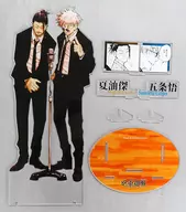 夏油傑＆五条悟(スーツVer.) アクリルGIGAフィギュア 「呪術廻戦」 ジャンプキャラクターズストア限定