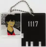 黒尾鉄朗 「ハイキュー!!×極楽湯・RAKU SPA 最高にハイなキュー日(じつ) トレーディング銭湯錠風キーホルダー」