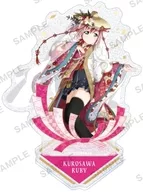 黒澤ルビィ Aqours 晴れ着ver. きらりんアクリルスタンド 「ラブライブ!スクールアイドルフェスティバル」