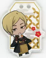 七海建人(お雑煮) アクリルキーホルダー 「まるくじ 呪術廻戦【Winter Holiday】」 吉04