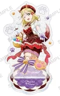 小原鞠莉 Aqours ネコカフェver. きらりんアクリルスタンド 「ラブライブ!スクールアイドルフェスティバル」