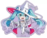 レーシングミク 2024 ねんどろいどぷらす キービジュアル1 Ver. アクリルクリップスタンド 「初音ミク GTプロジェクト」