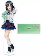 三船栞子 描き下ろし ミラクル STAY TUNE! 特大アクリルスタンド 「ラブライブ!虹ヶ咲学園スクールアイドル同好会」