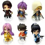 全6種セット+特製ねんぷち台座(刀紋・金)6種セット 「ねんどろいどぷち 刀剣乱舞-ONLINE- 部隊一」 GOODSMILE ONLINE SHOP BOX予約特典