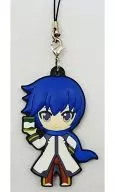 [単品] KAITO ラバーストラップ 「サクマドロップス キャラクター・ボーカル・シリーズVer. ねんどろいどぷらす ラバーストラップ付」
