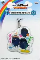 影山＆月島＆山口(ヒナガラス) 画面が拭けるストラップ 「一番くじ ハイキュー!!～激闘全力!休息全力!～」 F賞