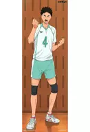 岩泉一 ビジュアルクロス 「一番くじ ハイキュー!!～繋げ!!全国への軌跡!!～」 D賞