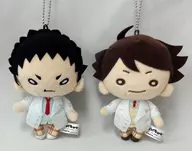 及川＆岩泉セット にとたん ボールチェーン付ぬいぐるみ2個セット 「ハイキュー!!」 ジャンプフェスタ2016グッズ