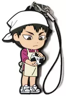 牛島若利 3年ラバーストラップ きゅんキャラいらすとれーしょんず 「一番くじ ハイキュー!!～米を食べろ 肉を食べろ 野菜も食べろ!!～」 O賞