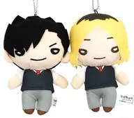 黒尾＆孤爪セット にとたん ボールチェーン付ぬいぐるみセット(夏服) 「ハイキュー!!」 ジャンプフェスタ2019グッズ