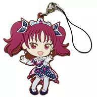 鹿角理亞 Awaken the power ver. ラバーストラップ きゅんキャラいらすとれーしょんず 「一番くじ ラブライブ!サンシャイン!!-6th-」 N賞