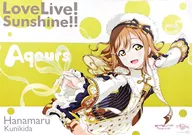 国木田花丸 「ラブライブ!スクールアイドルフェスティバル ALL STARS 1周年記念ショップ in マルイ A3トレーディングミニポスター(Aqours)」