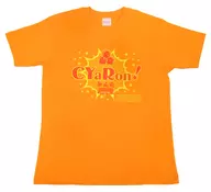 CYaRon! Tシャツ オレンジ フリーサイズ 「ラブライブ!サンシャイン!! Aqours クラブ活動 LIVE ＆ FAN MEETING 2018 ユニット対抗全国ツアー」