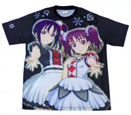 Saint Snow フルグラフィックTシャツ ブラック Lサイズ 「Hybrid Mind Market×ラブライブ!サンシャイン!! セレクトショップ」