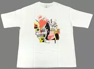 五条悟 コラージュビッグシルエットTシャツ ホワイト Sサイズ 「呪術廻戦」 デジタル版週刊少年ジャンプ定期購読者限定 応募者全員サービス 第4弾