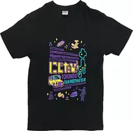 ロゴ Tシャツ ブラック フリーサイズ 「ラブライブ!虹ヶ咲学園スクールアイドル同好会 にじたび!TOKIMEKI FAN MEETING TOUR」