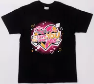 ロゴ Tシャツ ブラック Sサイズ 「ラブライブ!虹ヶ咲学園スクールアイドル同好会 6th Live! I love You You love Me」