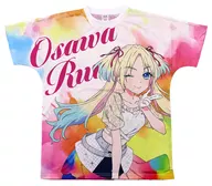 大沢瑠璃乃 フルグラフィックTシャツ(蓮ノ空) ホワイト フリーサイズ 「ラブライブ!蓮ノ空女学院スクールアイドルクラブ」 LoveLive! series Official Store School idol theaterグッズ