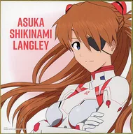 式波・アスカ・ラングレー/プラグスーツ(白) 描きおろし色紙 色コレ 「一番くじ シンエヴァンゲリオン劇場版～作戦開始!～」 H賞