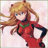 式波・アスカ・ラングレー/赤プラグスーツ 描きおろし色紙 色コレ 「一番くじ エヴァンゲリオン EVANGELION HEROINES」 G賞