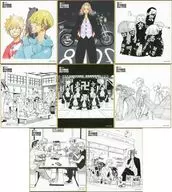 全8種セット 「東京リベンジャーズ 描き下ろし新体験展 最後の世界線 ミニ色紙コレクション」