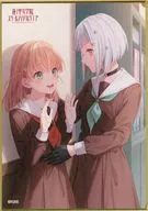 花帆＆綴理 A6ミニ色紙 「くじ引き堂 ラブライブ!蓮ノ空女学院スクールアイドルクラブ オンラインくじ Ver.LoveLive!Days5周年～蓮ノ空～」 D-21賞