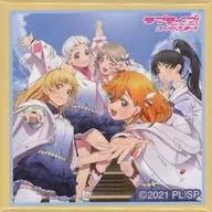始まりは君の空(みんなで叶える物語盤) 「ラブライブ!スーパースター!! Liella! First LoveLive! Tour ～Starlines～ スクエア缶バッジ」 ライブツアー限定ガチャ