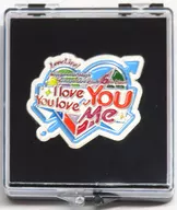 ライブロゴ メモリアルピンズ 「ラブライブ!虹ヶ咲学園スクールアイドル同好会 6th Live! I love You You love Me」
