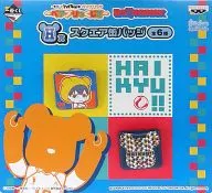 BE＠RBRICK -ベアブリック- 影山飛雄 スクエア缶バッジ きゅんキャラいらすとれーしょんず 「一番くじ ハイキュー!!ベアブリック～ベアブリッくじ!!～」 H賞