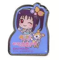 鹿角聖良＆ハミングミント(ピンバッジ) 「ぷちぐるラブライブ!×サンリオキャラクターズ ガチャガチャ Saint Snowver.」 プレミアムショップ限定