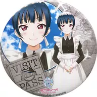 津島善子 公式デカ缶バッジ 「ラブライブ!サンシャイン!!」 浦の星女学院購買部グッズ