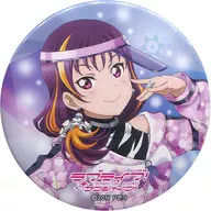 鹿角理亞 「ラブライブ!サンシャイン!! Saint Snow 1st GIG ～Welcome to Dazzling White Town～ ガチャ 缶バッジ」