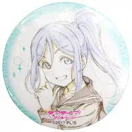 松浦果南(原画) 「ラブライブ!サンシャイン!! 5周年展示会 -Pieces of Aqours- トレーディング丸形缶バッジ」