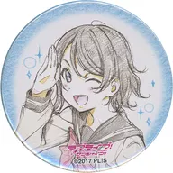 渡辺曜(原画) 「ラブライブ!サンシャイン!! 5周年展示会 -Pieces of Aqours- トレーディング丸形缶バッジ」