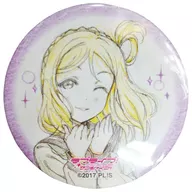 小原鞠莉(原画) 「ラブライブ!サンシャイン!! 5周年展示会 -Pieces of Aqours- トレーディング丸形缶バッジ」
